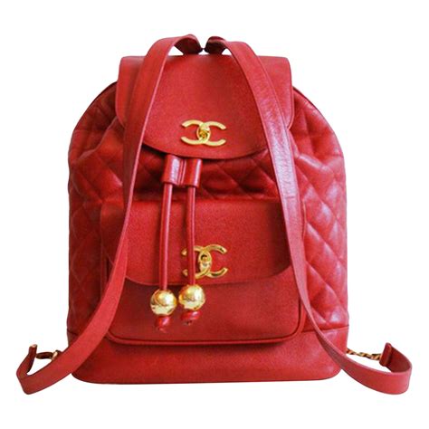 chanel red caviar convertible backpack|The Best Chanel Backpack Styles .